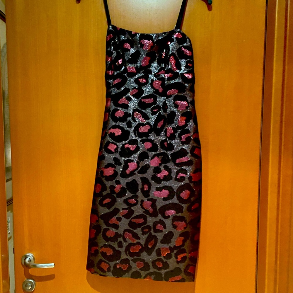 Marc By Marc Jacobs sparkly leopard dress. NWT